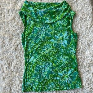 Lily Pulitzer Cowl Neck Tank
